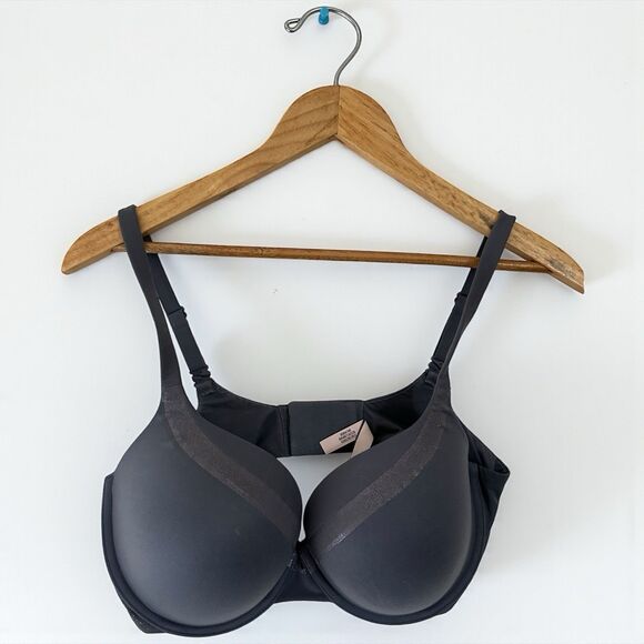 Victoria’s Secret 36DD Body by Victoria Perfect Shape Grey Padded Underwire Bra - Picture 1 of 9
